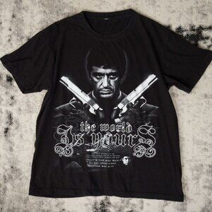 Y2K Scarface The World is Yours T-Shirt